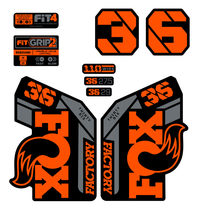 2021 FOX 36 FACTORY BLACK